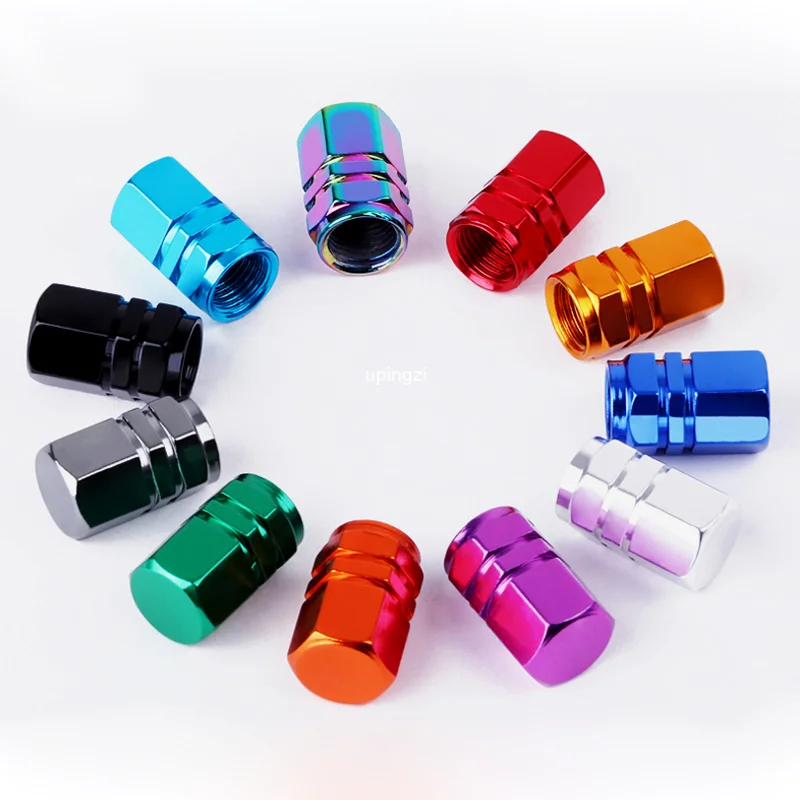 4Pcs Aluminum Tire Valve Caps  - Motorcycle Valve Cover 评论和价格