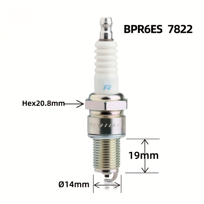 NGK BPR6ES 7822 Nickel Alloy S - Motorcycle Spark Plug 评论和价格