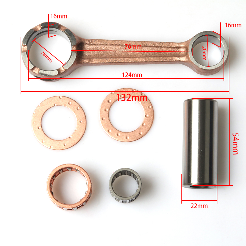For YAMAHA DT125 DT 125 DT175  - Motorcycle Crankshaft 评论和价格